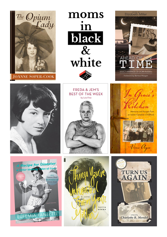 Cover Collage: Moms in Black & White
