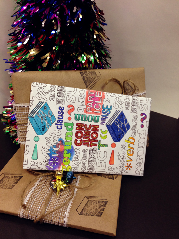 Do-Lit-Yourself: Colour Me CanLit Wrapping Paper