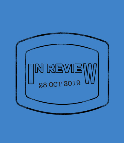 In Review: The Week of October 28th