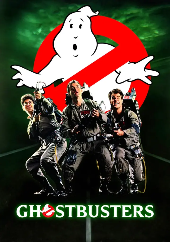 Ghostbusters poster.