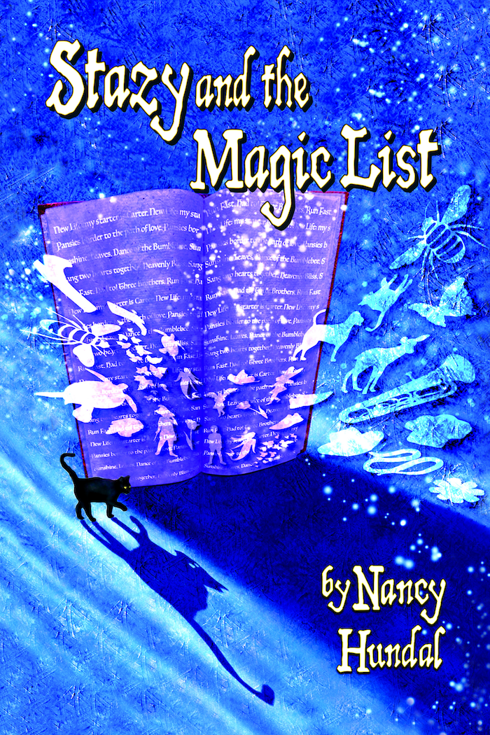 The cover of Stazy and the Magic List by Nancy Hundal.