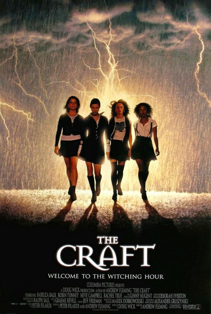 A poster of 1996's The Craft.