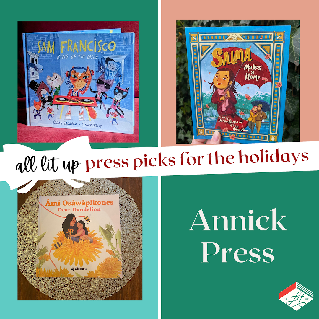 All Lit Up Press Picks for the Holidays: Annick Press