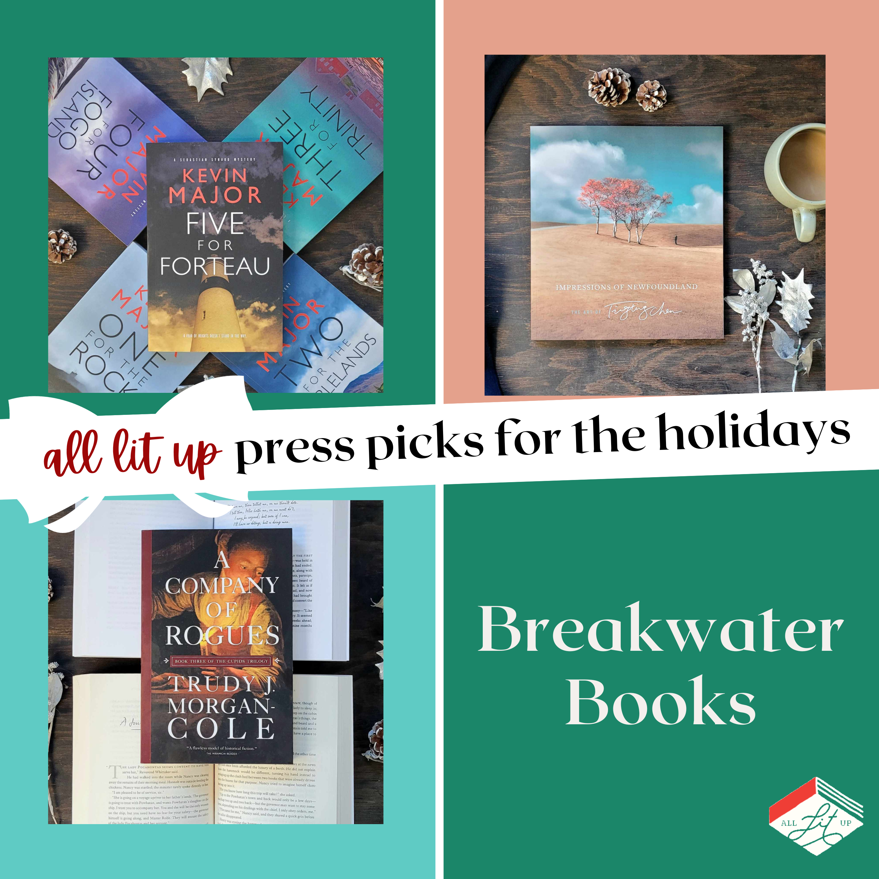 All Lit Up Press Picks for the Holidays: Breakwater Books