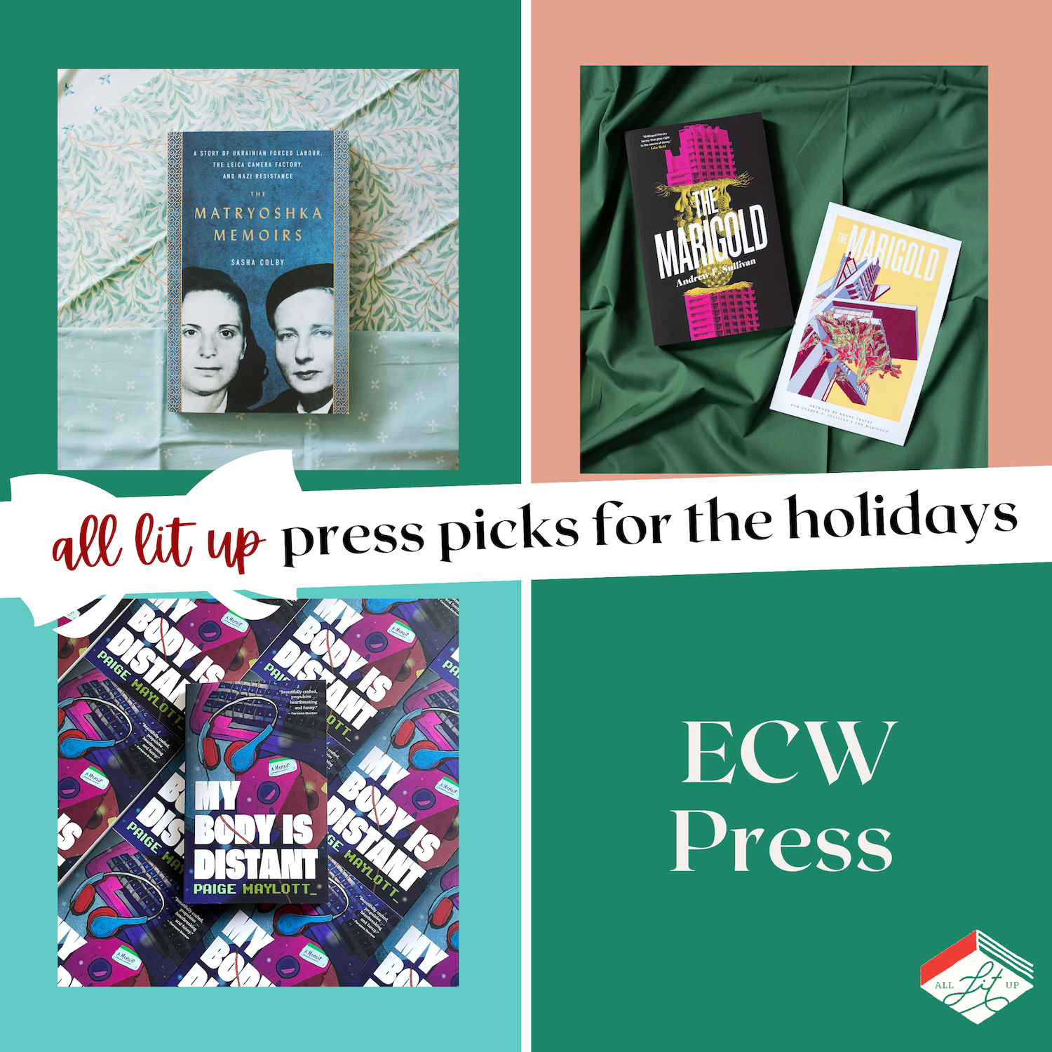 All Lit Up Press Picks for the Holidays: ECW Press