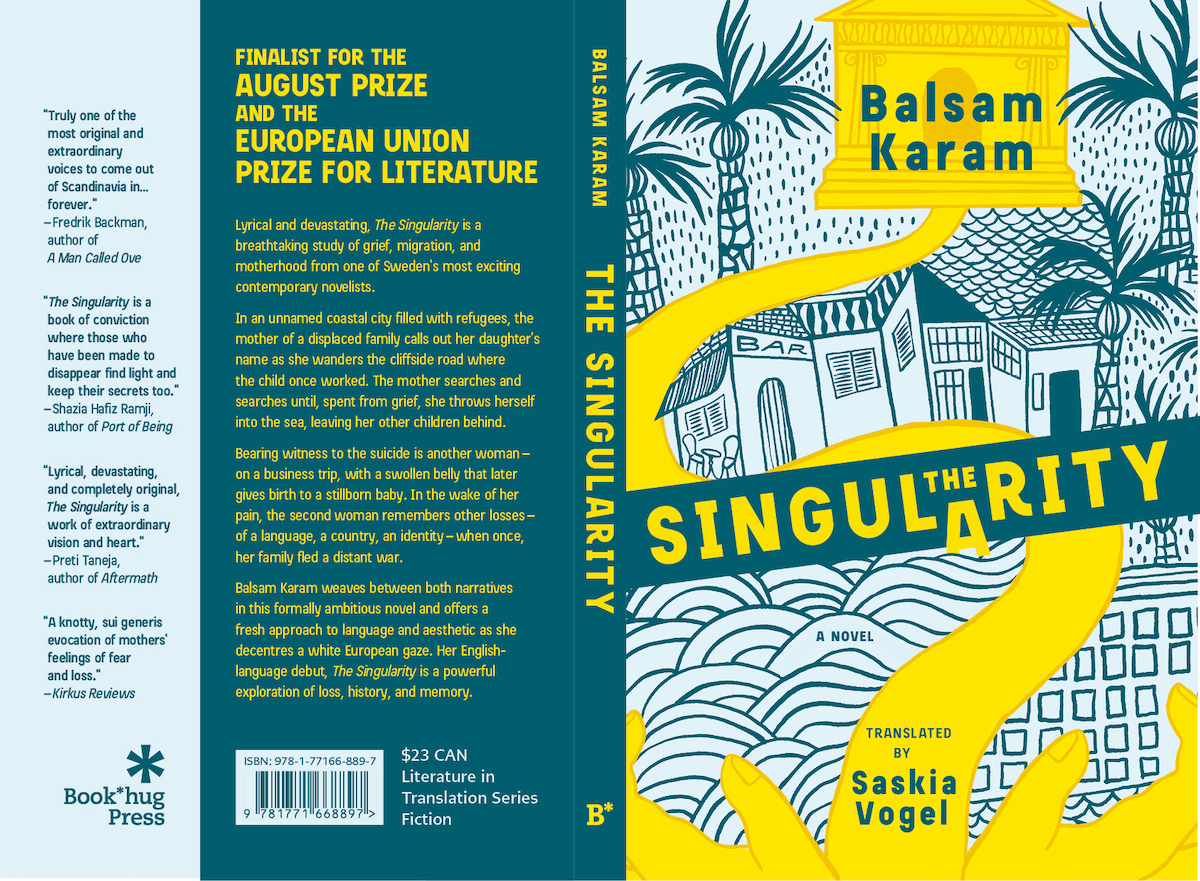 The full cover - front and back - of The Singularity.