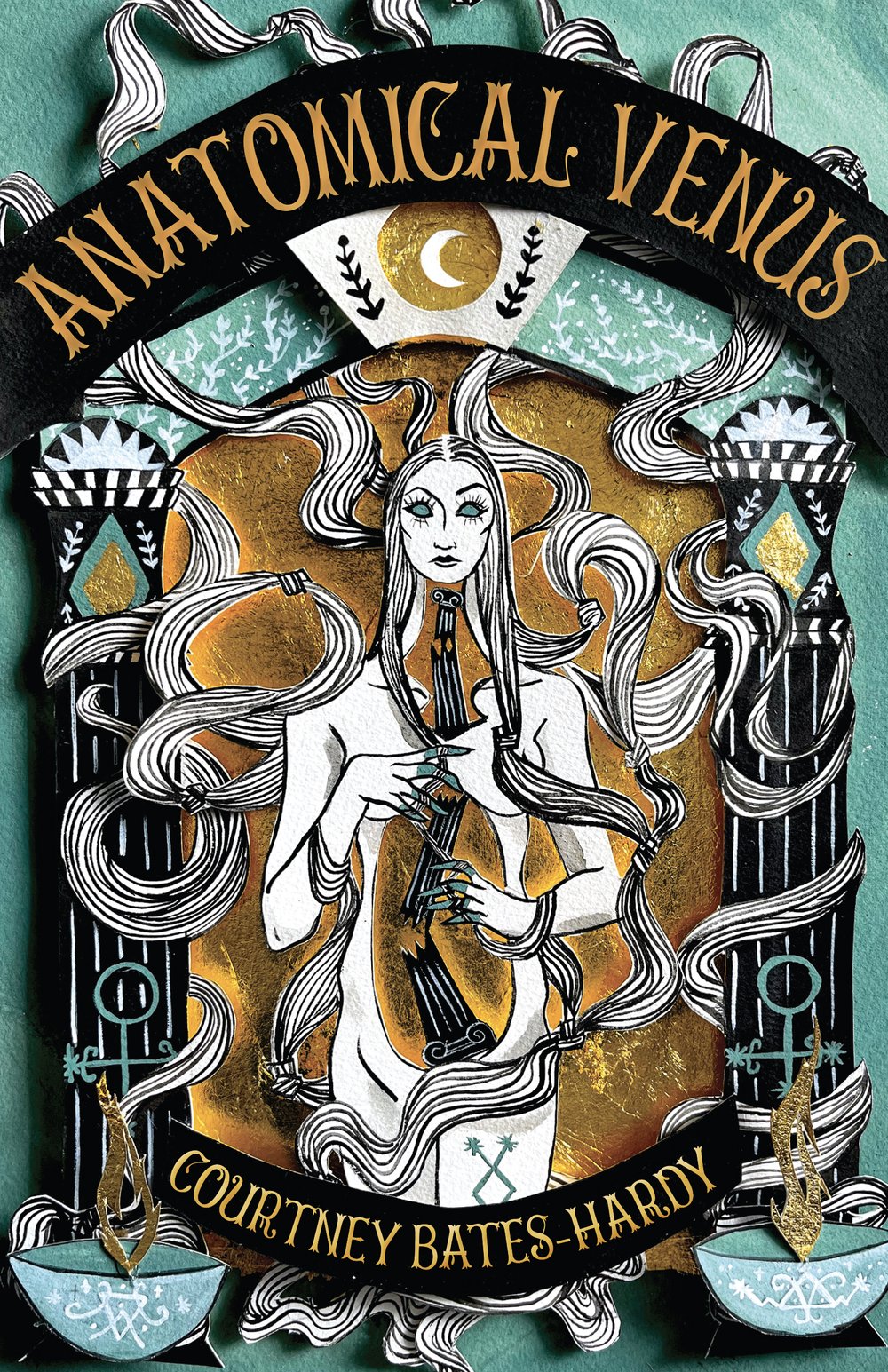 The cover of Anatomical Venus by Courtney Bates-Hardy.