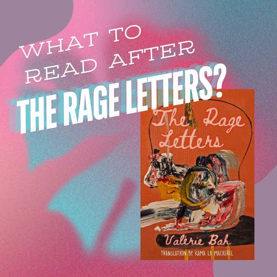 ALU Summer Book Club: What to read after The Rage Letters