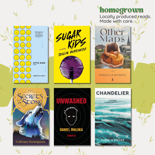 Homegrown 2.0: Even More Locally Produced Reads (September 19)