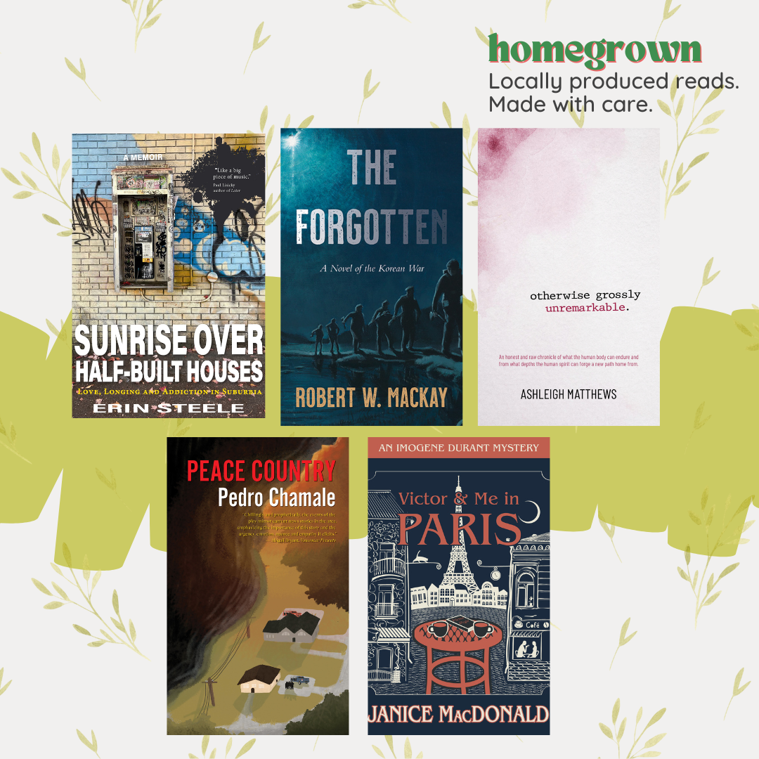Homegrown 2.0: Even More Locally Produced Reads (October 10)