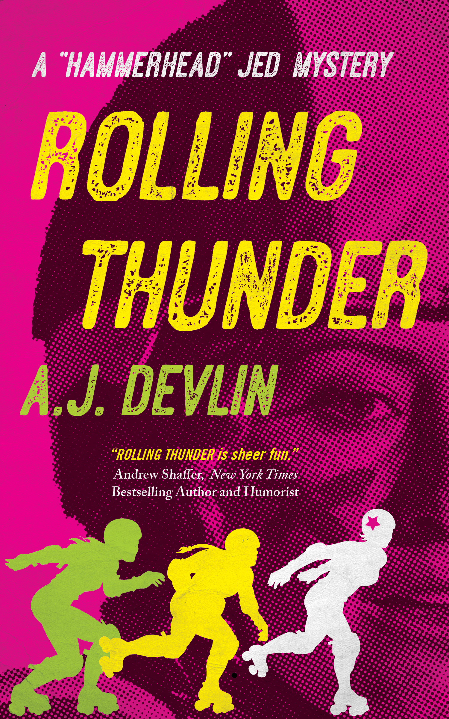 The cover of Rolling Thunder by A.J. Devlin