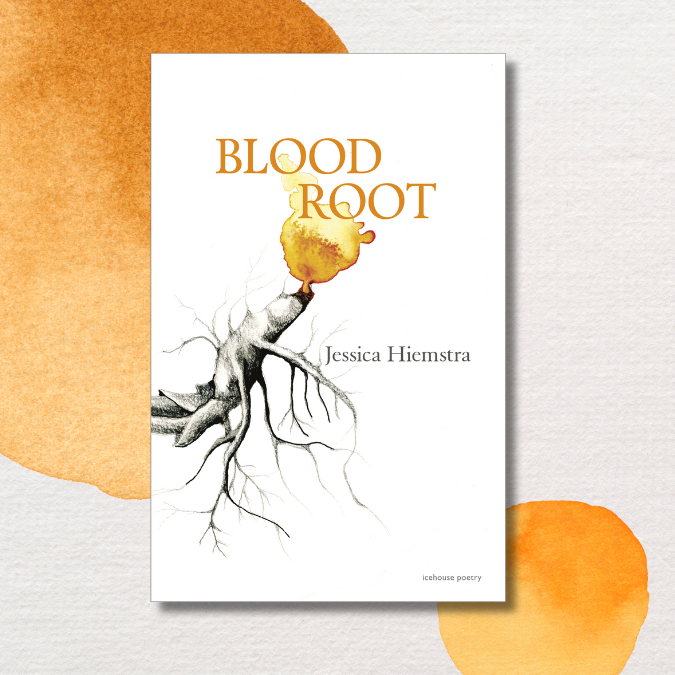 The cover of Blood Root by Jessica Hiemstra.