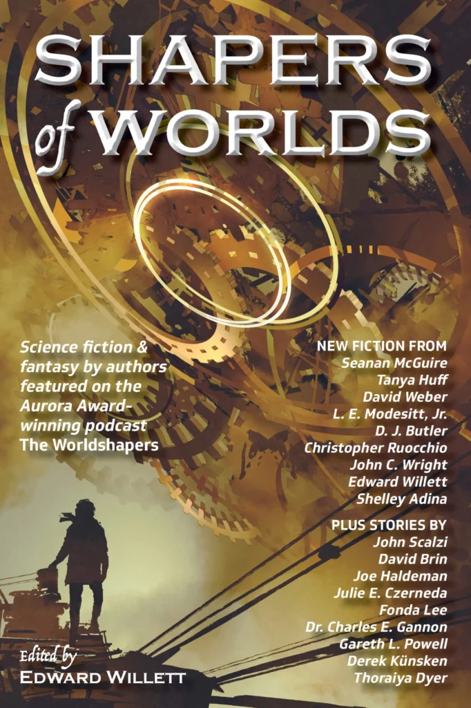 The cover of Shapers of Worlds Vol I.