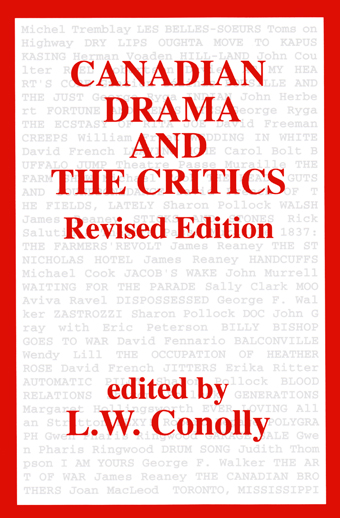 Canadian Drama and the Critics – Alllitup.ca