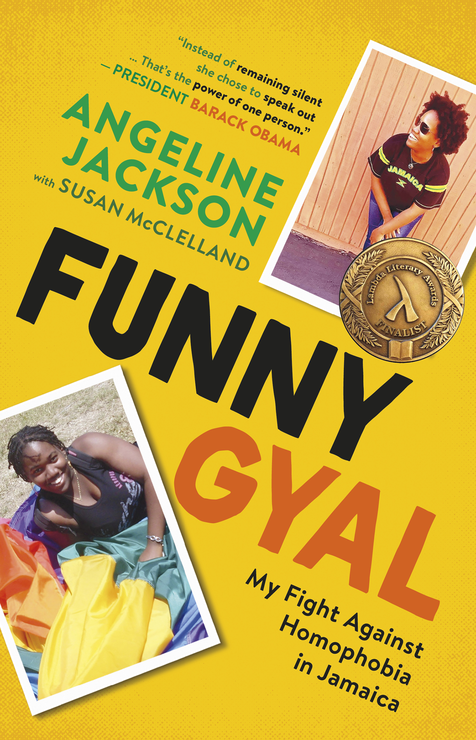 The cover of Funny Gyal by Angeline Jackson.