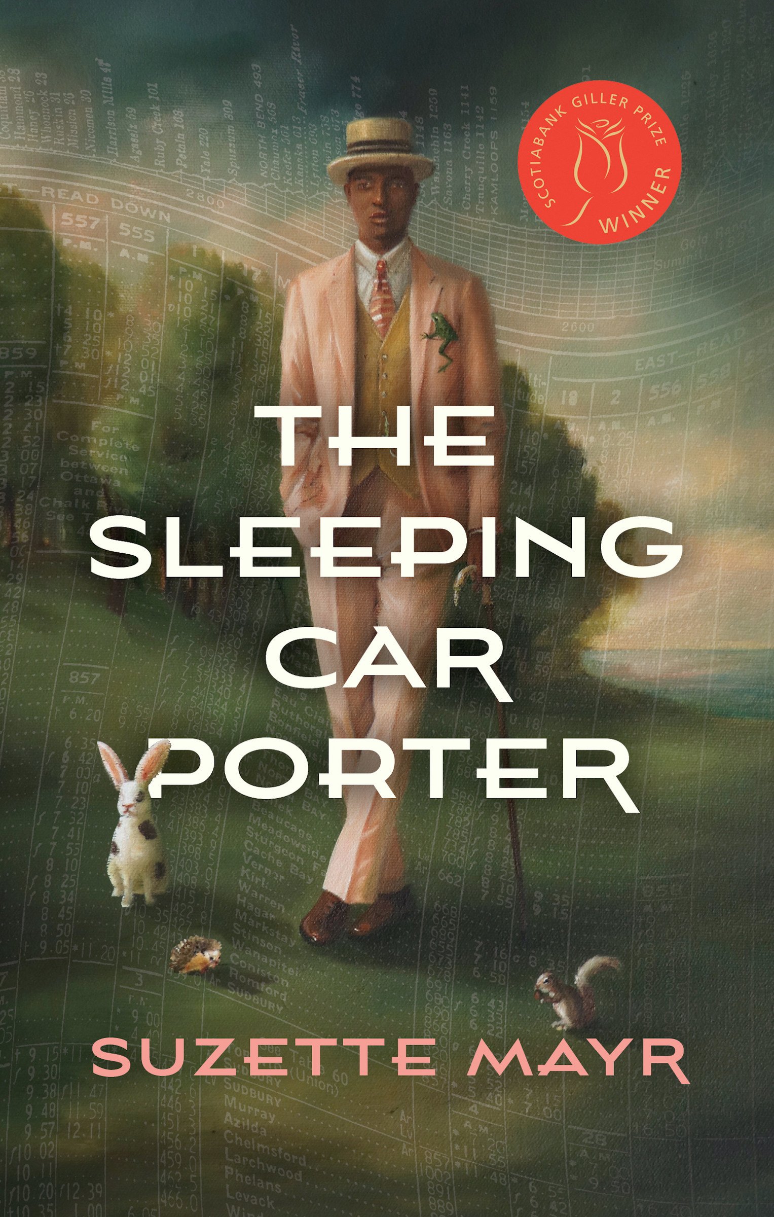 The cover of The Sleeping Car Porter by Suzette Mayr