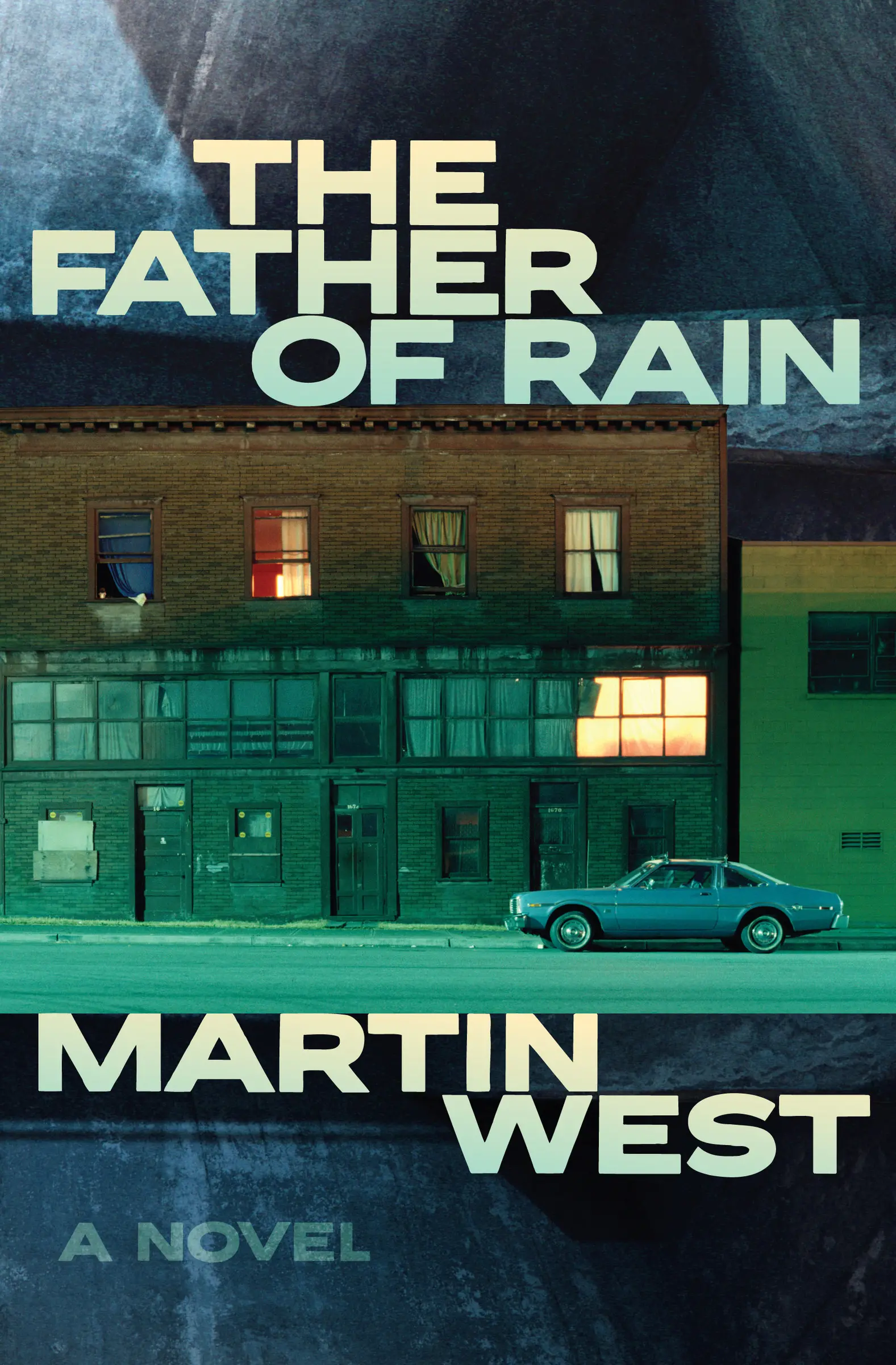 The cover of The Father of Rain by Martin West.
