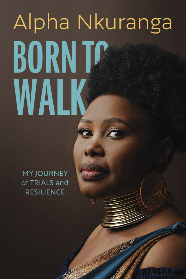 The cover of Born to Walk by Alpha Nkuranga.