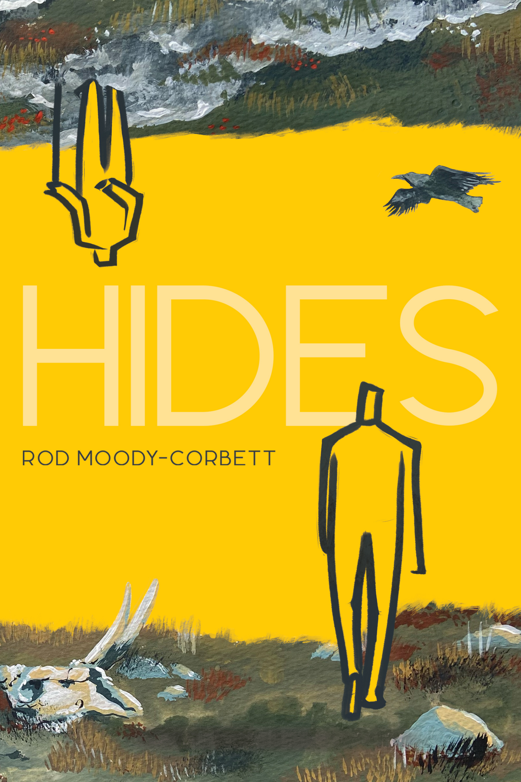 The cover of Hides by Rod Moody-Corbett
