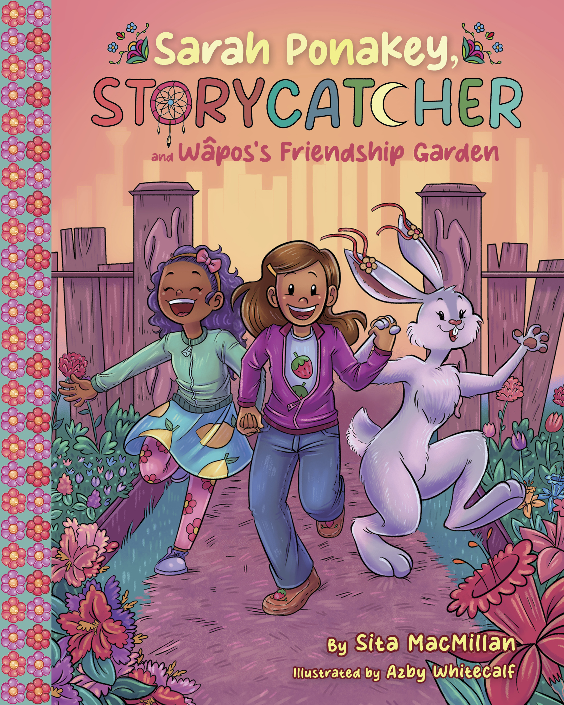 Sarah Ponakey, Storycatcher, and Wâpos’s Friendship Garden