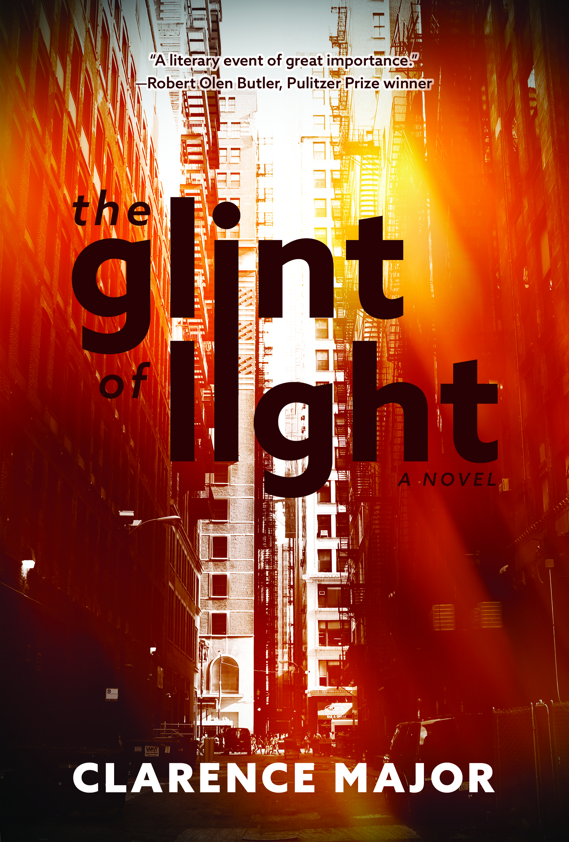 The cover of Glint of Light by Clarence Major 
