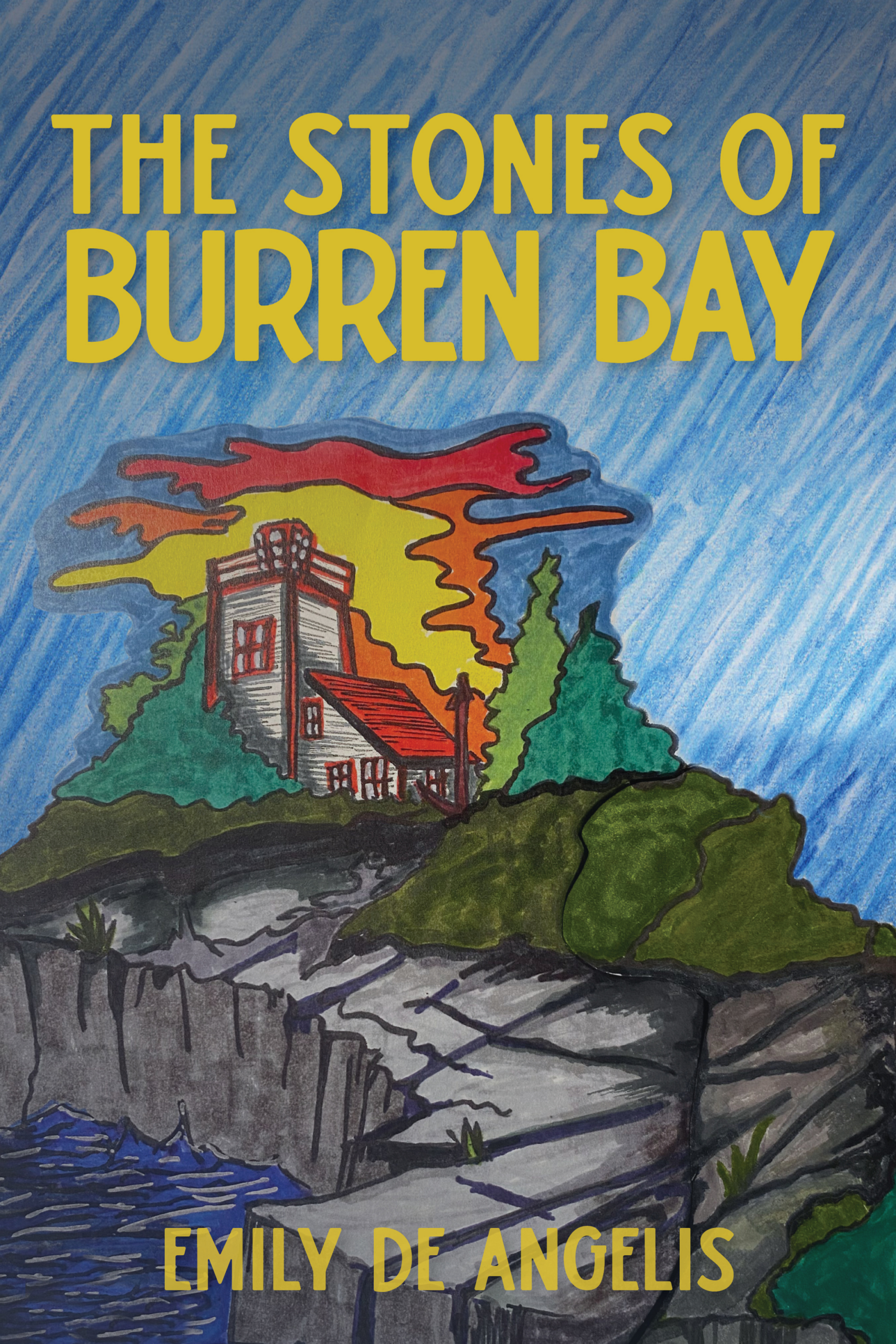 The cover of The Stones of Burren Bay by Emily de Angelis.
