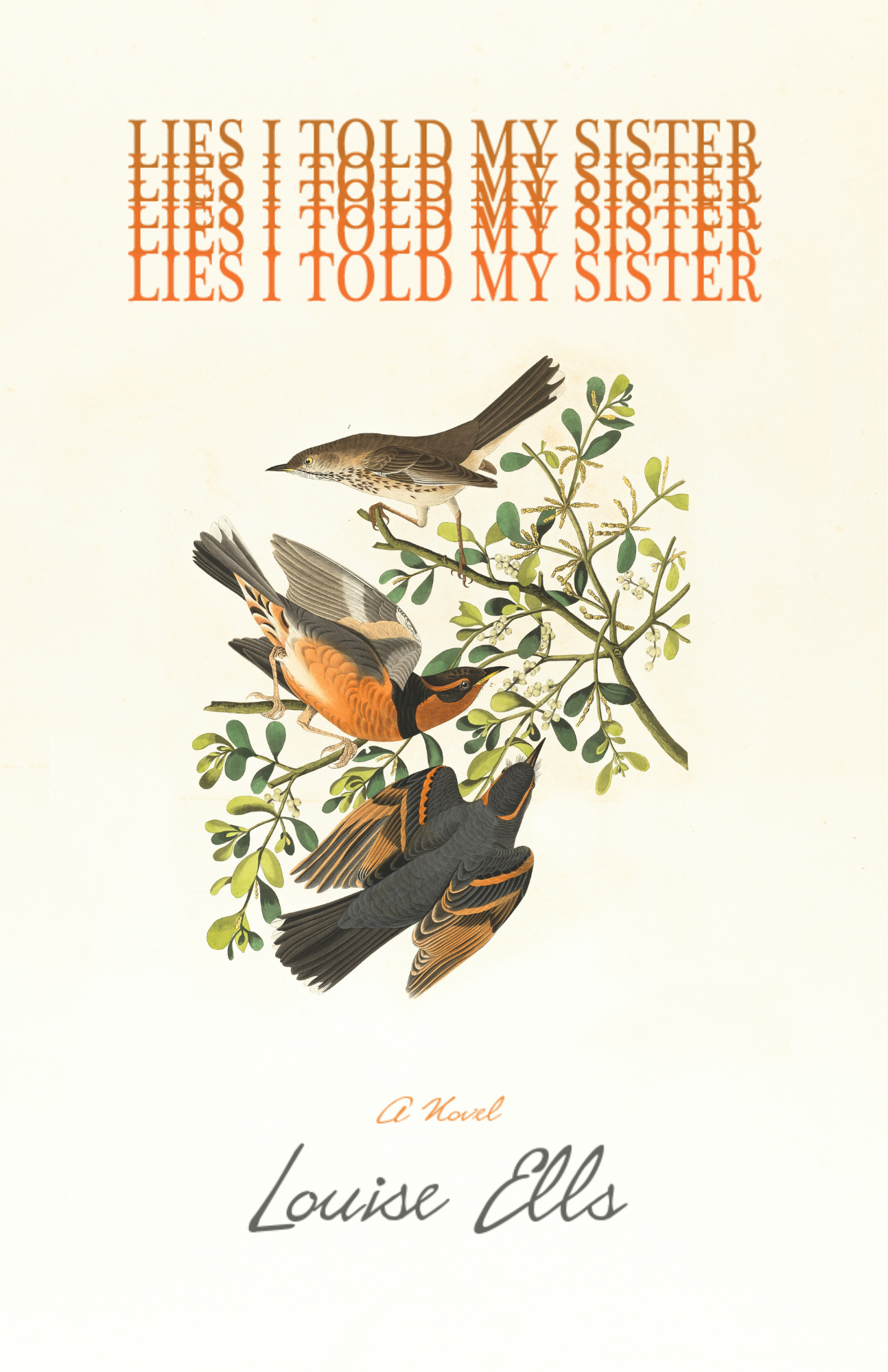 The cover of Lies I Told My Sister by Louise Ells.