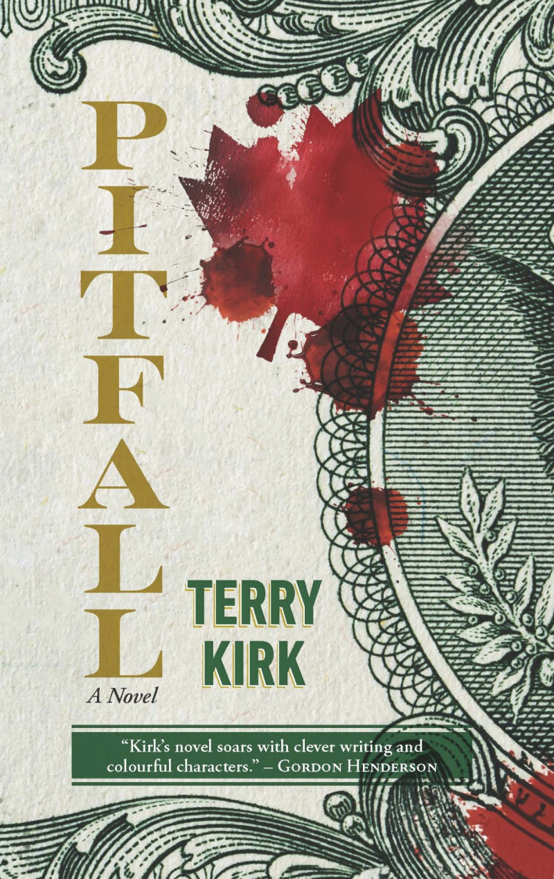 The cover of Pitfall by Terry Kirk.